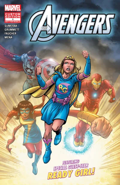 The Avengers Featuring Ready Girl (2016) - Series 