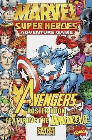 The Avengers Roster Book Featuring The Thunderbolts (1998) - Series 