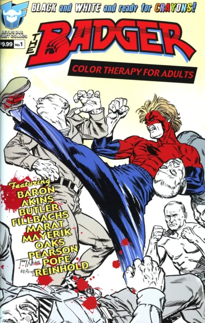 The Badger: Color Therapy For Adults (2017) - Series 