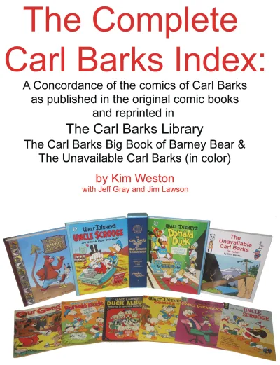 The Complete Carl Barks Index (2018) - Series 