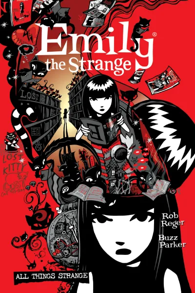 The Complete Emily the Strange: All Things Strange (Hardcover, 2016) - Series 
