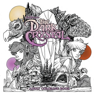 The Dark Crystal Adult Coloring Book (2018) - Series 
