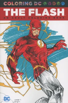 The Flash: An Adult Coloring Book