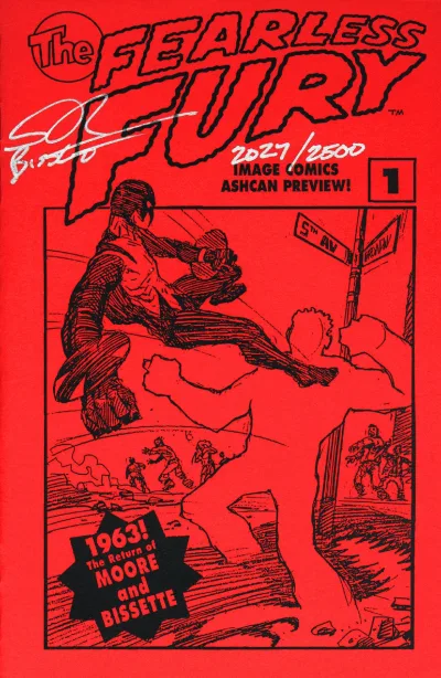 "The Fury" Ashcan (1992) - Series 