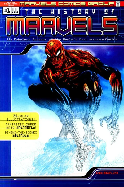 The History of Marvels Comics (2000) - Series 