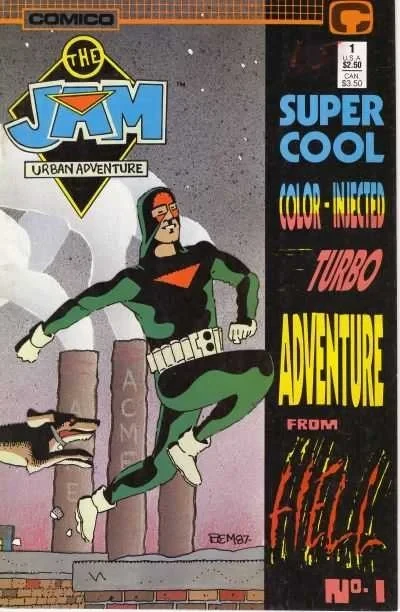 The Jam: Super Cool Color Injected Turbo Adventure #1 from Hell! (1988) - Series 