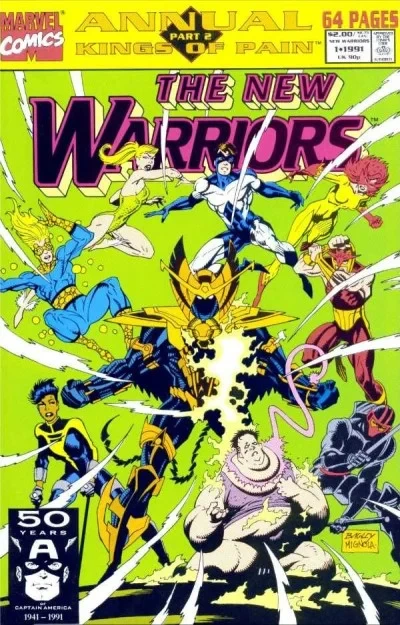 The New Warriors Annual (1991) - Series 