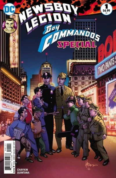 The Newsboy Legion and the Boy Commandos Special (2017) - Series 
