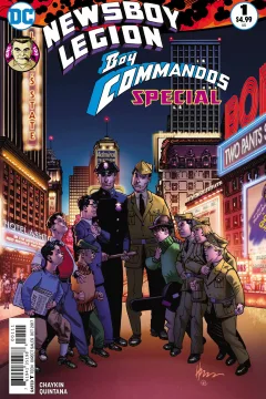 The Newsboy Legion and the Boy Commandos Special