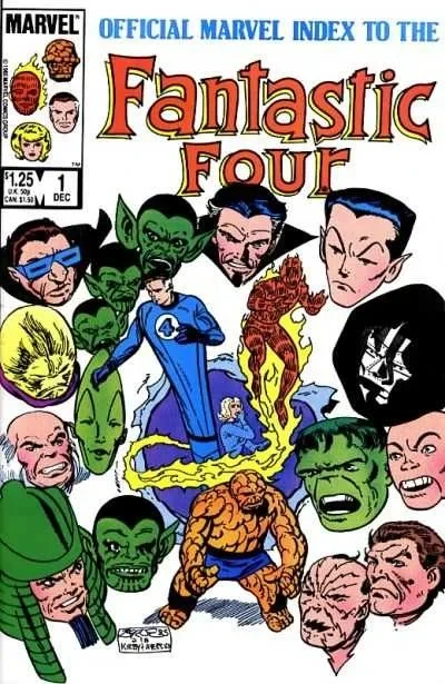 The Official Marvel Index to the Fantastic Four (1985) - Series 