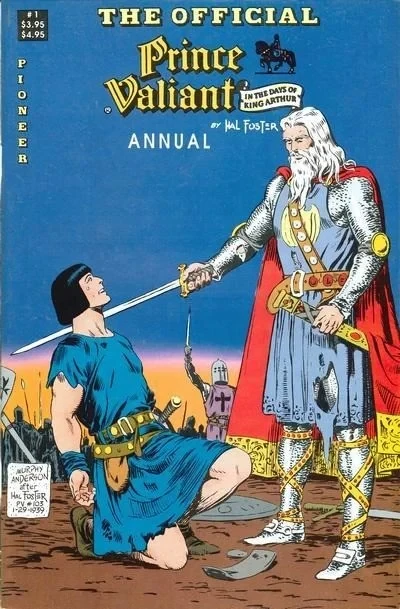The Official Prince Valiant Annual  (1988) - Series 