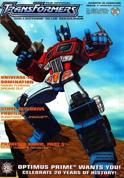 The Official Transformers Collectors' Club Magazine (2004) - Series 