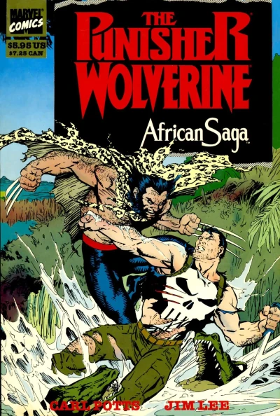 The Punisher and Wolverine in African Saga (1989) - Series 