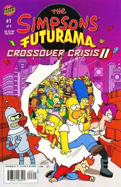 The Simpsons Futurama Crossover Crisis II (2005) - Series 