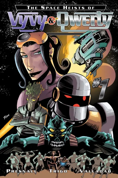 The Space Heists of Vyvy & Qwerty (2017) - Series 