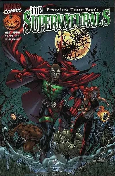 The Supernaturals Tour Book (1998) - Series 