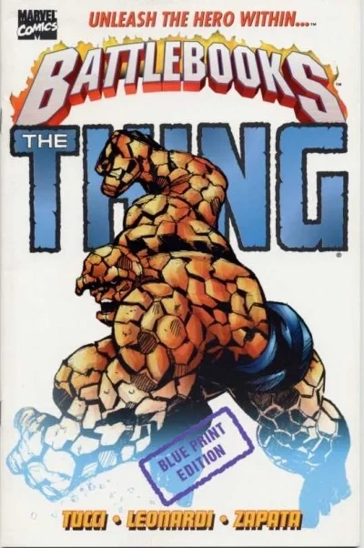 The Thing Battlebook: Blue Print Edition (1998) - Series 