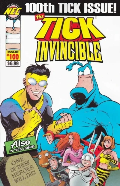 The Tick #100: The Tick Meets Invincible (2012) - Series 