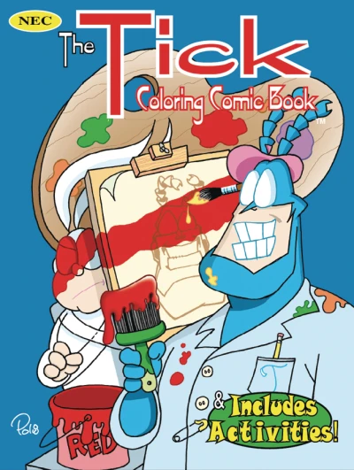 The Tick Coloring Comic Book (2019) - Series 
