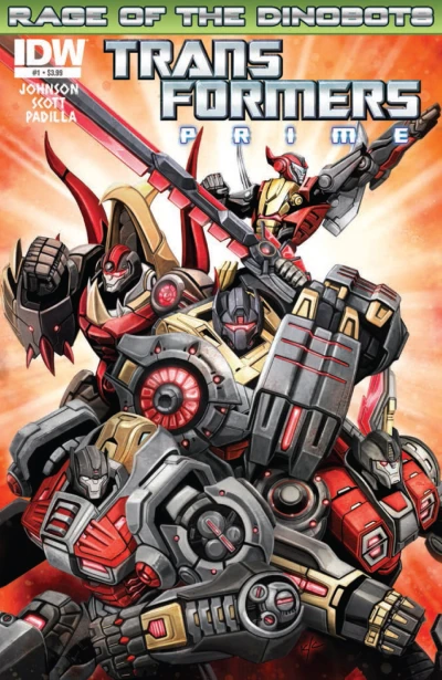 The Transformers Prime: Rage of the Dinobots (2012) - Series 