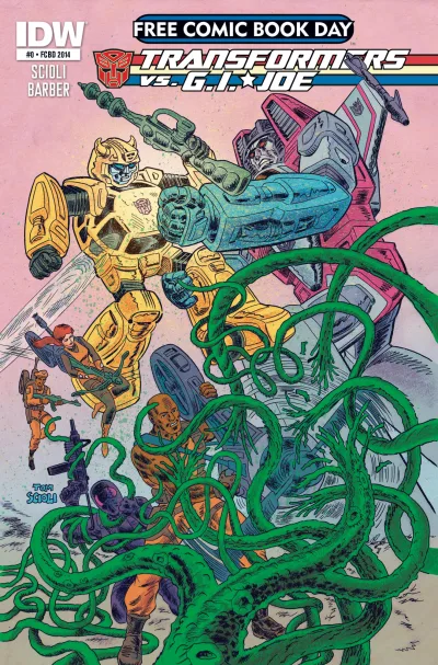 The Transformers vs. G.I. Joe (FCBD) (2014) - Series 