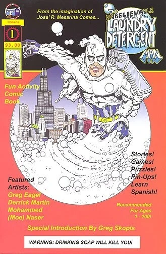 The Unbelievable Laundry Detergent Man Activity Guide - Series 