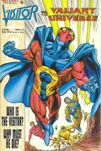 The Visitor Vs. the Valiant Universe