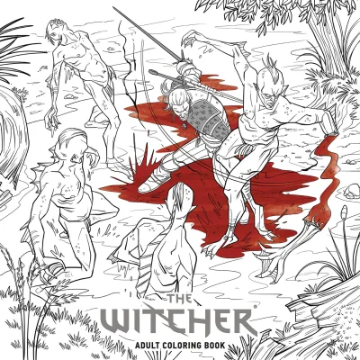 The Witcher-Adult Coloring Book (2017) - Series 