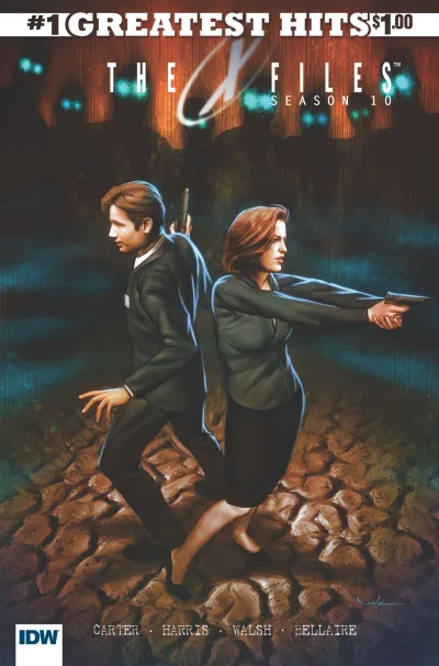 The X-Files: Season 10 #1 IDW's Greatest Hits Edition (2016) - Series 
