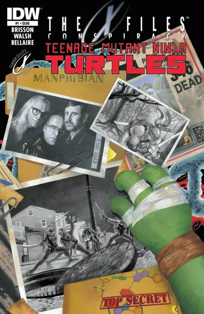The X-Files/Teenage Mutant Ninja Turtles: Conspiracy (2014) - Series 