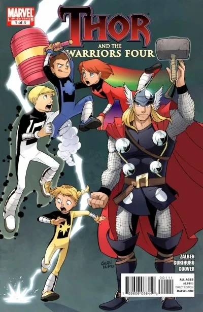 Thor and the Warriors Four (2010) - Series 