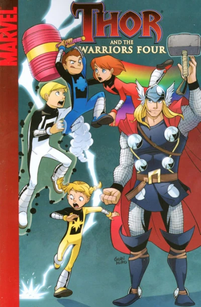 Thor and the Warriors Four (2010) - Series 