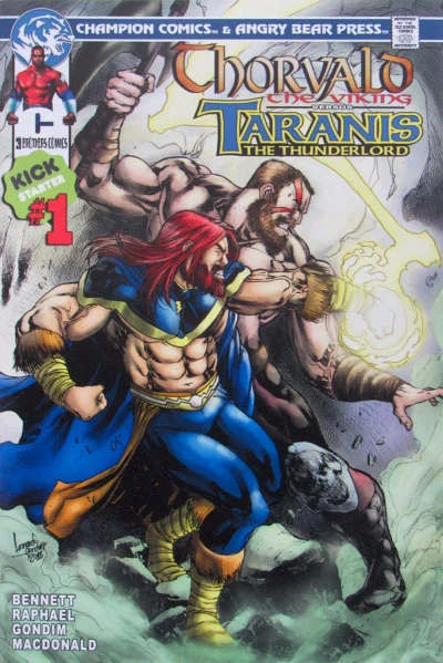 Thorvald The Viking vs Taranis The Thunderlord - Series 