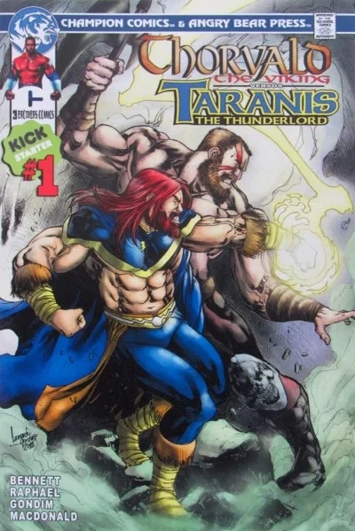 Thorvald The Viking vs Taranis The Thunderlord - Series 