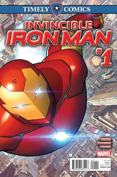 Timely Comics: Invincible Iron Man (2016) - Series 