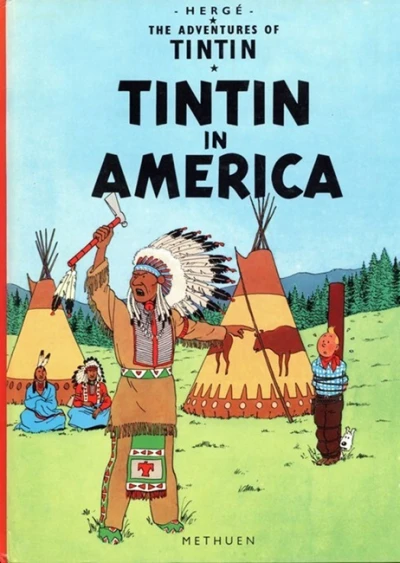 Tintin in America  (Hardcover, 1978) - Series 