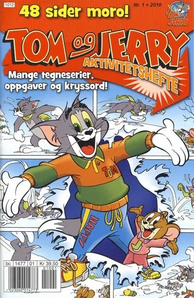 Tom og Jerry Aktvitetshefte (2010) - Series 