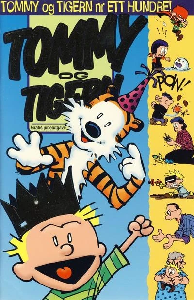 Tommy og Tigern nr ett hundre! Gratis jubelutgave (1997) - Series 