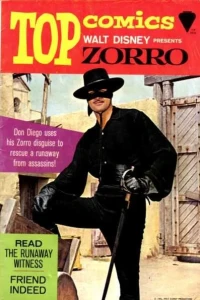 Top Comics Walt Disney Presents Zorro
