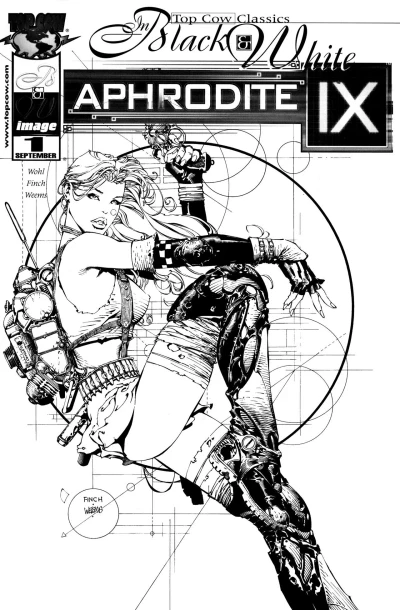 Top Cow Classics in Black and White: Aphrodite IX (2000) - Series 