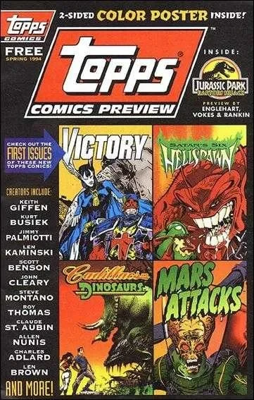 Topps Comics Preview (1994) - Series 