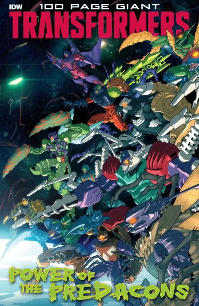 Transformers 100-Page Giant: Power of the Predacons (2020) - Series 