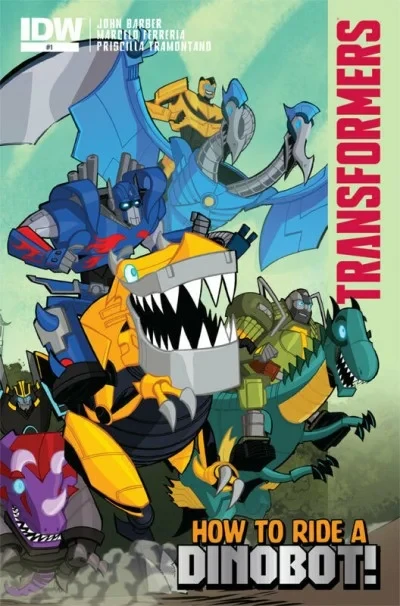 Transformers: How To Ride A Dinobot (2014) - Series 