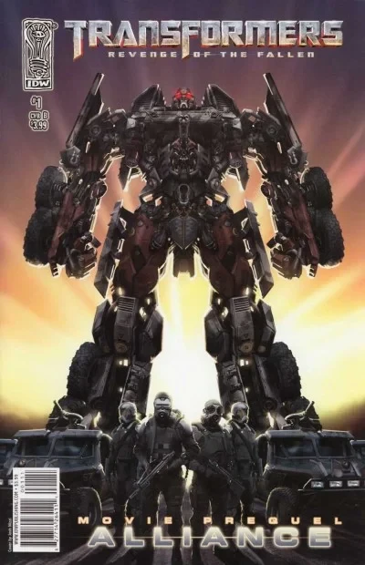 Transformers: Revenge of the Fallen Movie Prequel: Alliance (2008) - Series 