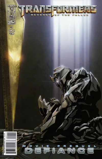 Transformers: Revenge of the Fallen Movie Prequel: Defiance (2009) - Series 