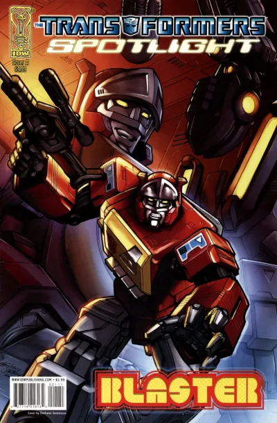 Transformers Spotlight: Blaster (2008) - Series 