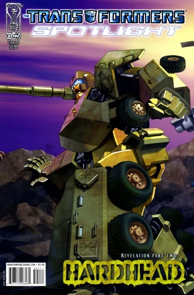Transformers Spotlight: Hardhead (2008) - Series 