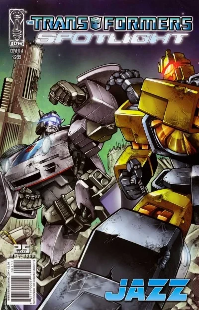 Transformers Spotlight: Jazz (2009) - Series 