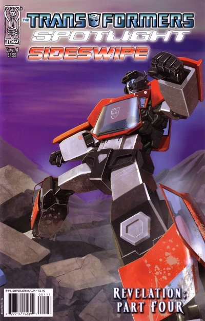 Transformers Spotlight: Sideswipe (2008) - Series 