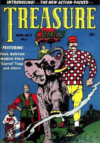 Treasure Comics (1945) - Series 